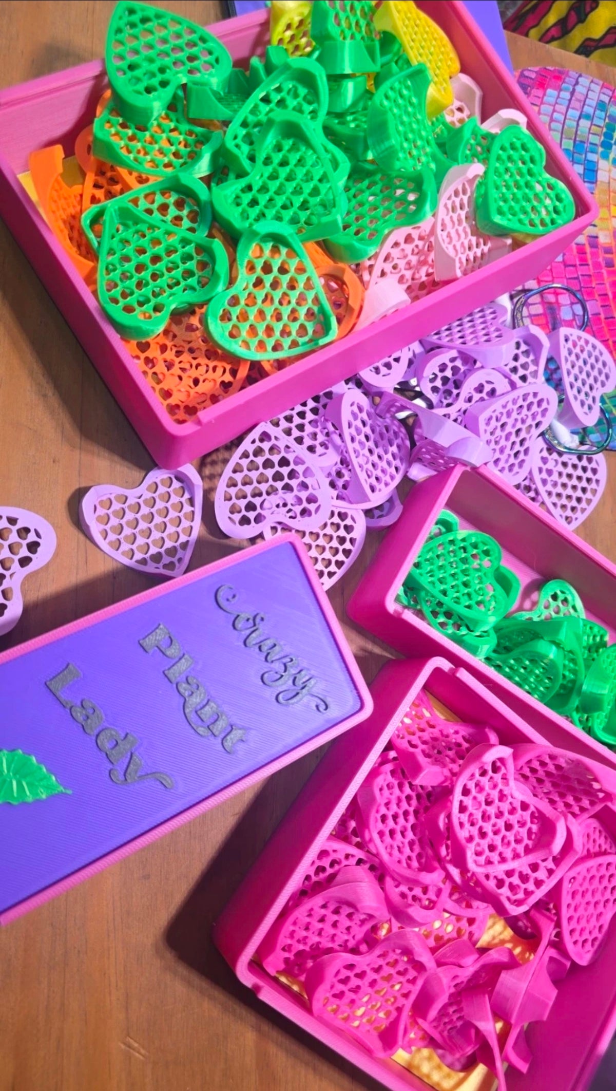 3D Printed Corm Risers 🌈🪴💕