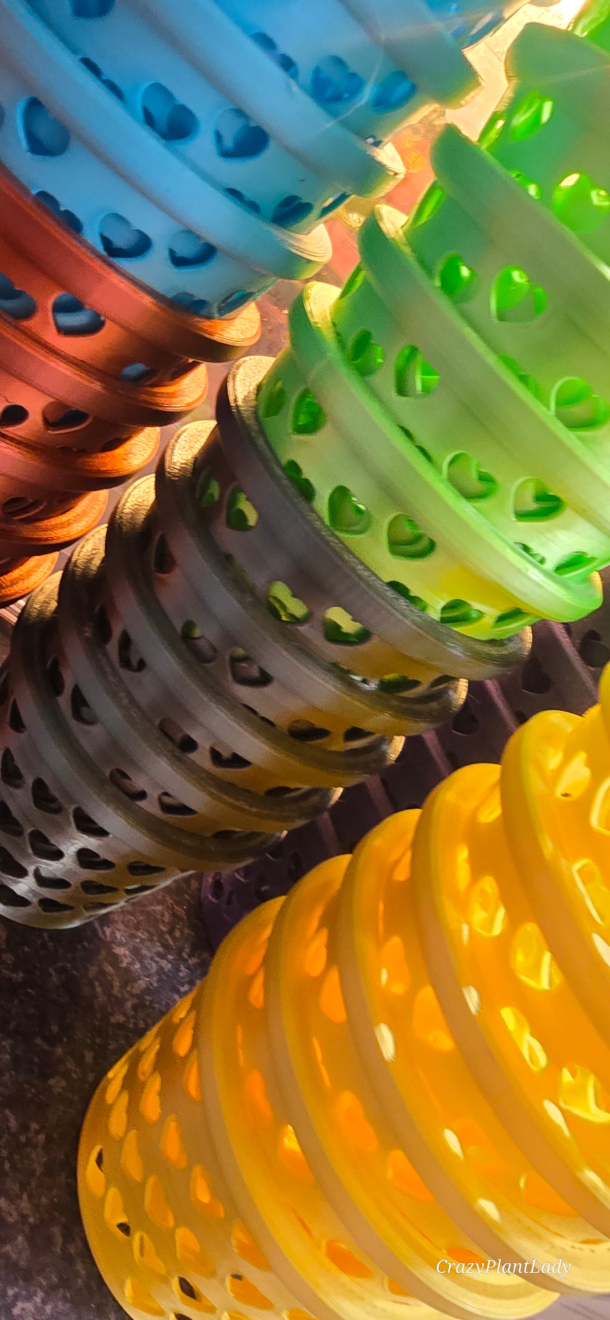 3D Printed Large Self-Watering Inserts 💕🌈🪴